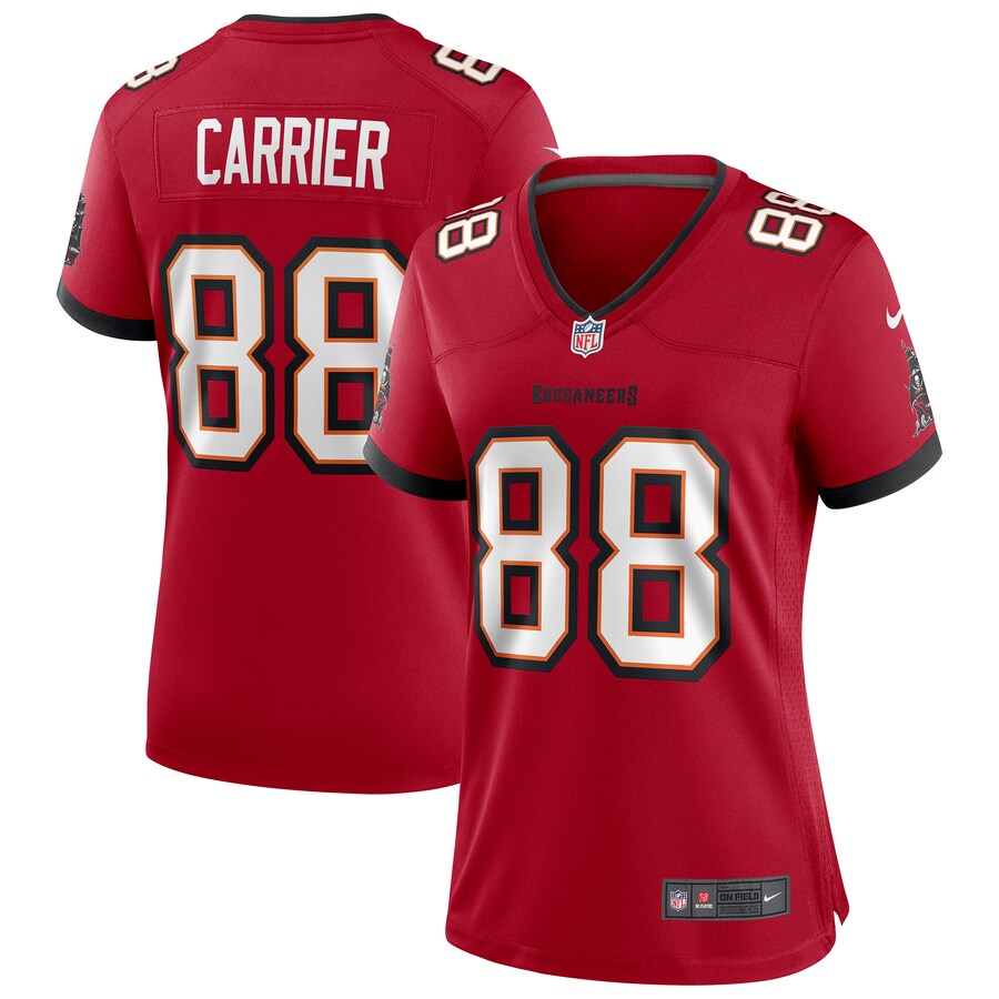Women's Tampa Bay Buccaneers Mark Carrier Nike Red Game Retired Player Jersey - Puhuasuan