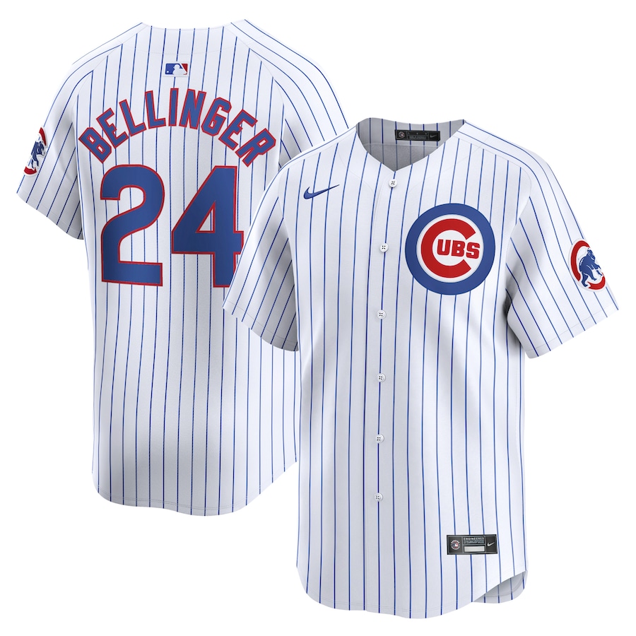 Men's Chicago Cubs Cody Bellinger Nike White Home Limited Player Jersey - Puhuasuan