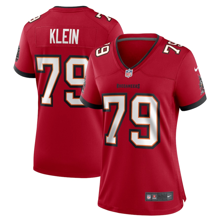 Women's Tampa Bay Buccaneers Elijah Klein Nike  Red  Game Jersey - Puhuasuan
