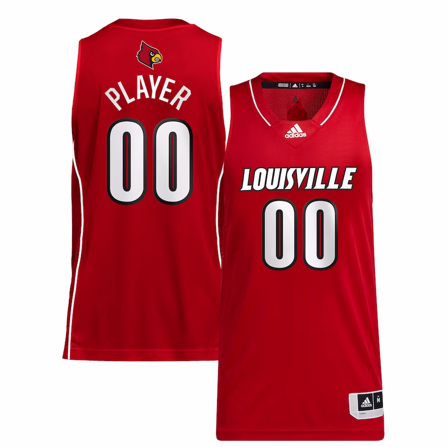 Louisville Cardinals adidas Unisex Pick-A-Player NIL Men's Basketball Jersey - Red - Puhuasuan