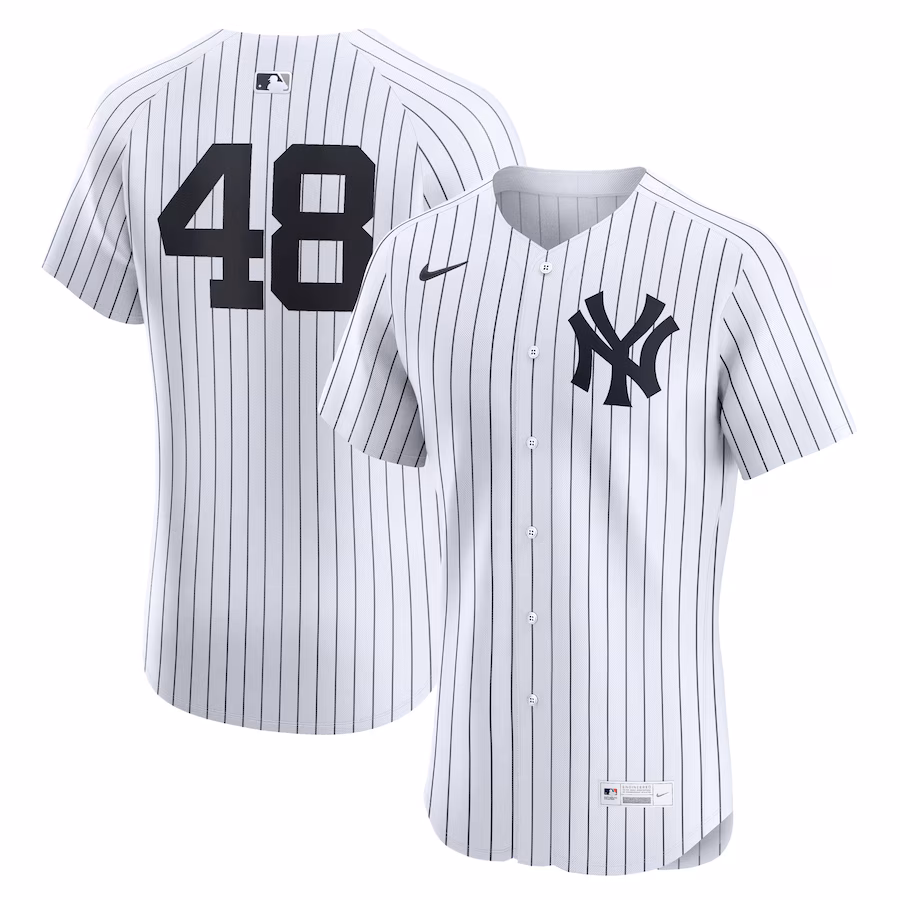 Men's New York Yankees Paul Goldschmidt Nike White Home Elite Player Jersey - Puhuasuan