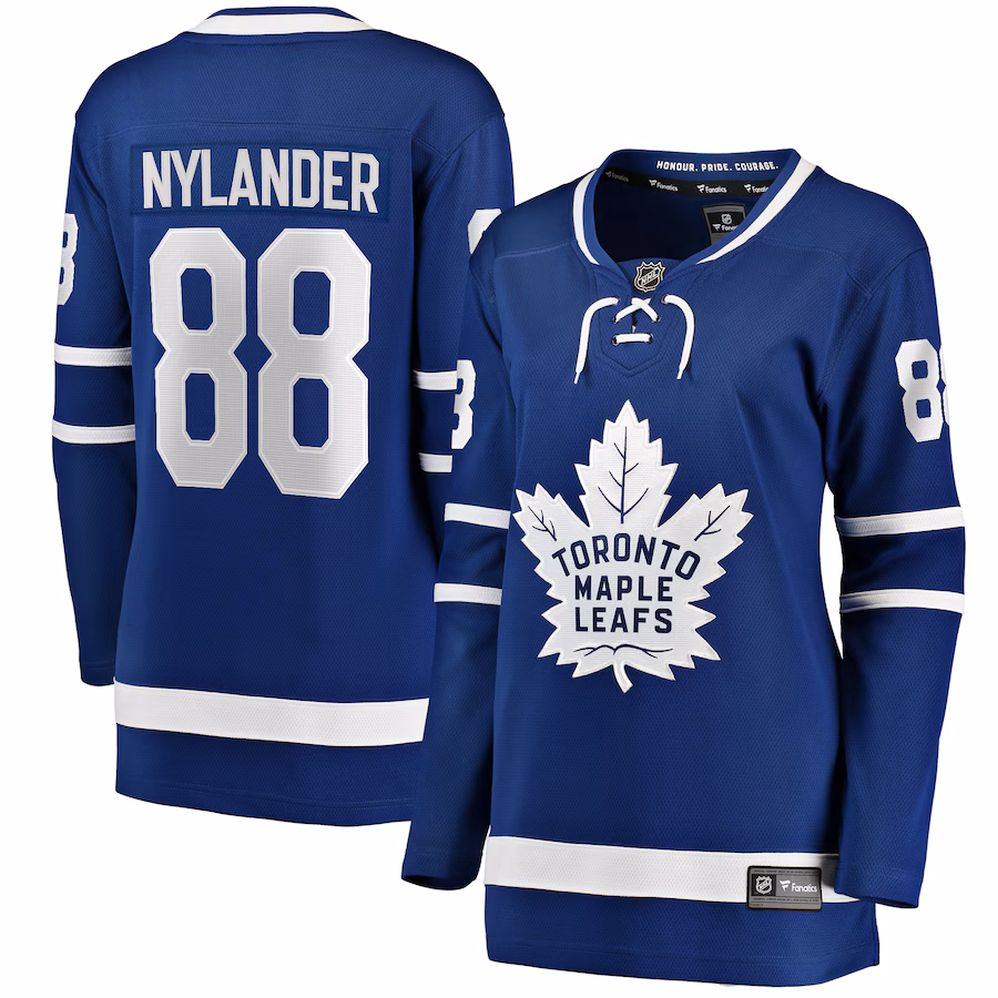 Women's Toronto Maple Leafs William Nylander Fanatics Blue Home Team Breakaway Player Jersey - Puhuasuan