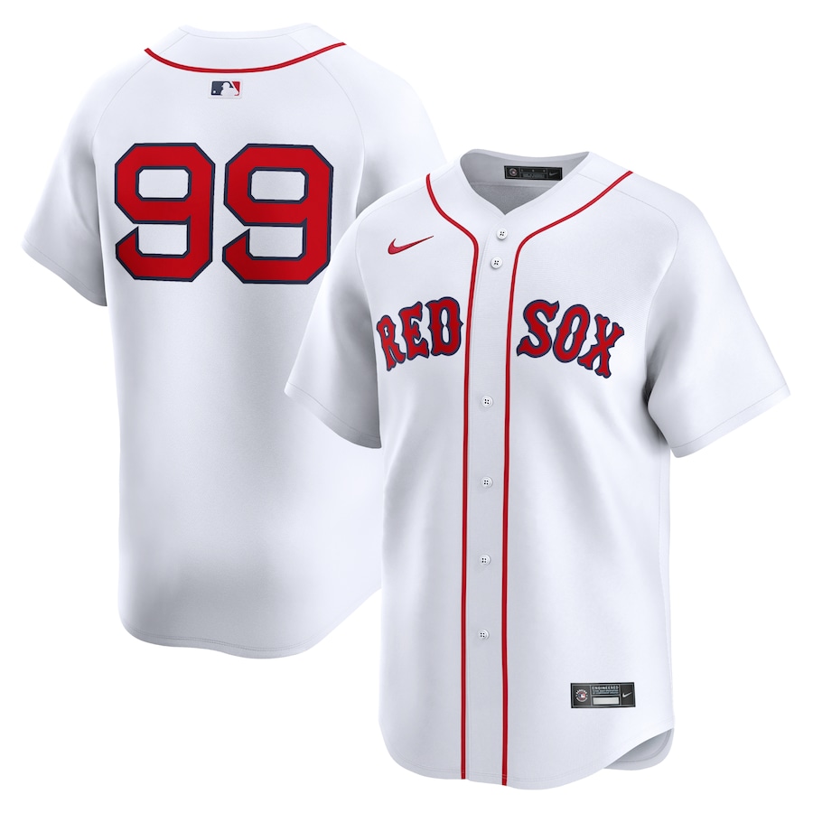 Men's Boston Red Sox Alex Verdugo Nike White Home Limited Player Jersey - Puhuasuan