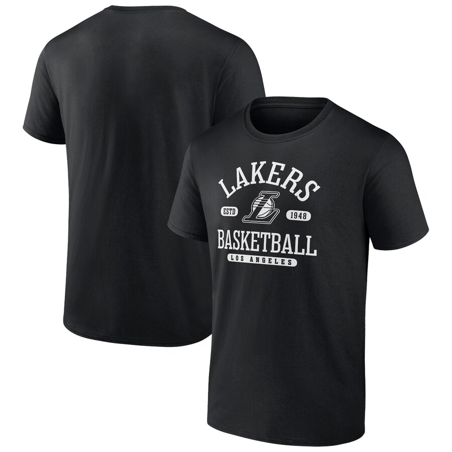 Men's Los Angeles Lakers  Black Danger Zone T-Shirt - Puhuasuan