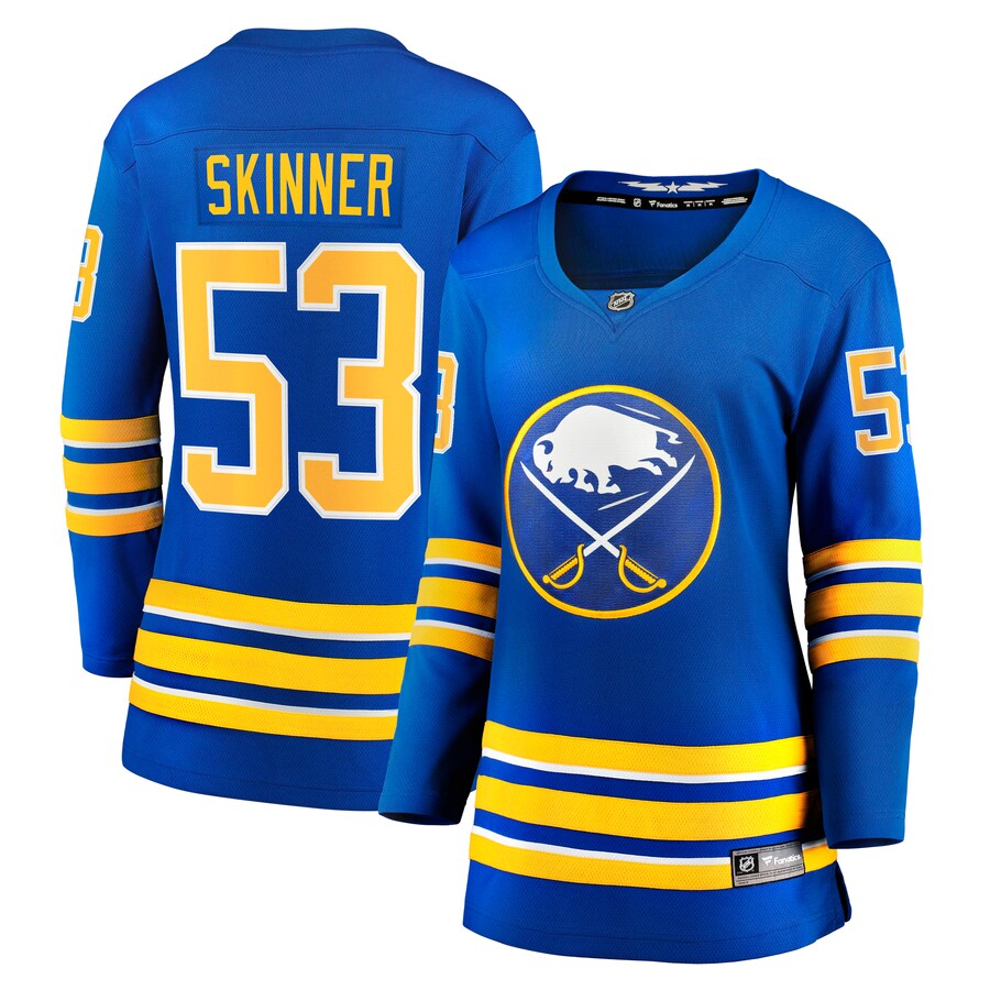 Women's Buffalo Sabres Jeff Skinner Fanatics Branded Royal Home Breakaway Jersey - Puhuasuan