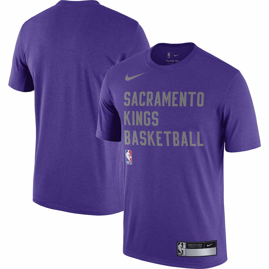Men's Sacramento Kings Nike Purple 2023/24 Sideline Legend Performance Practice T-Shirt - Puhuasuan