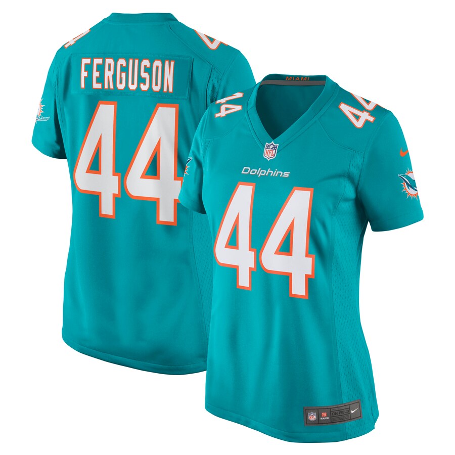 Women's Miami Dolphins Blake Ferguson Nike Aqua Game Player Jersey - Puhuasuan