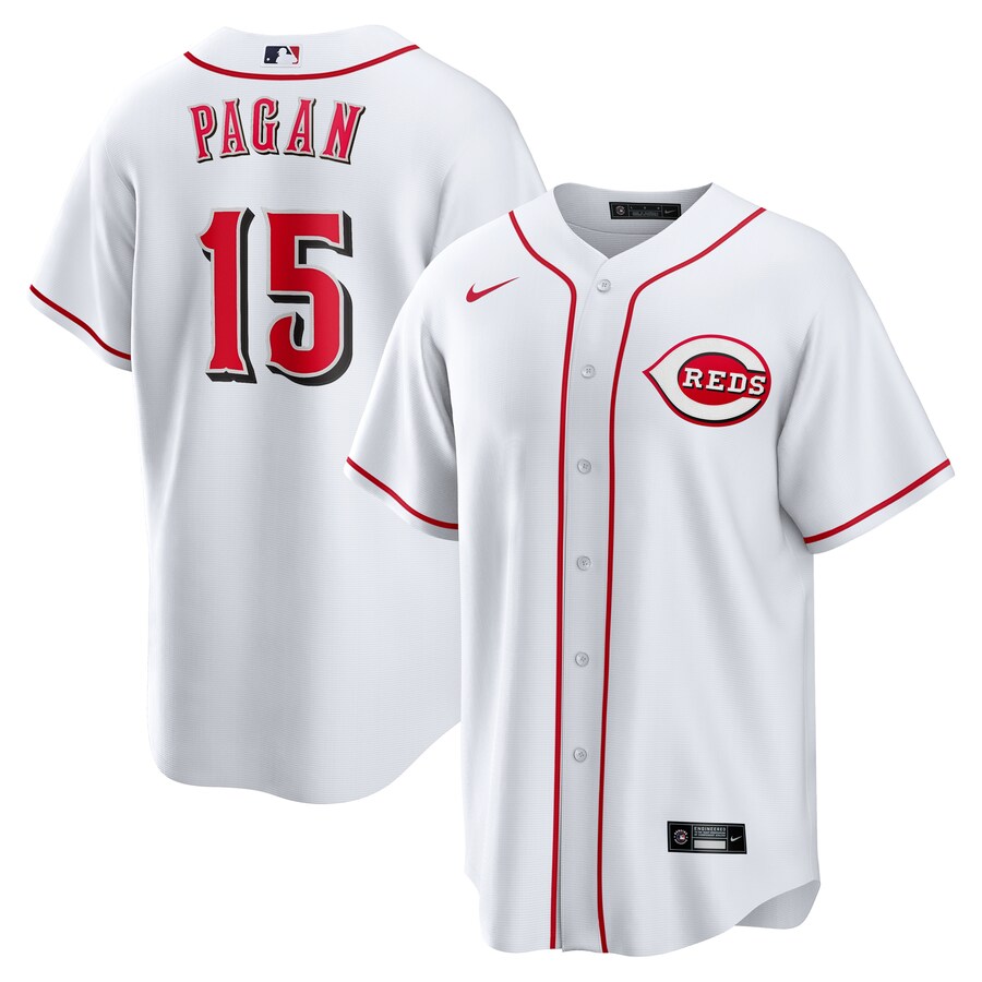 Men's Cincinnati Reds Emilio Pagan Nike White Home Replica Jersey - Puhuasuan