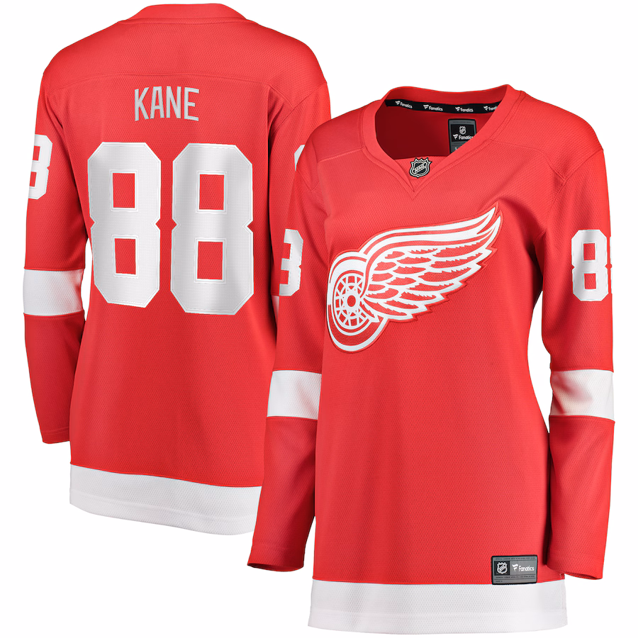 Women's Detroit Red Wings Patrick Kane Fanatics Red Home Breakaway Player Jersey - Puhuasuan