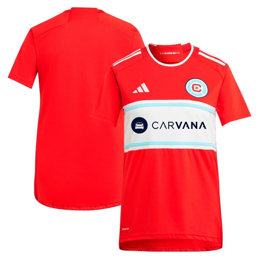 Women's Chicago Fire  adidas Red 2024 Return To Red Replica Jersey - Puhuasuan