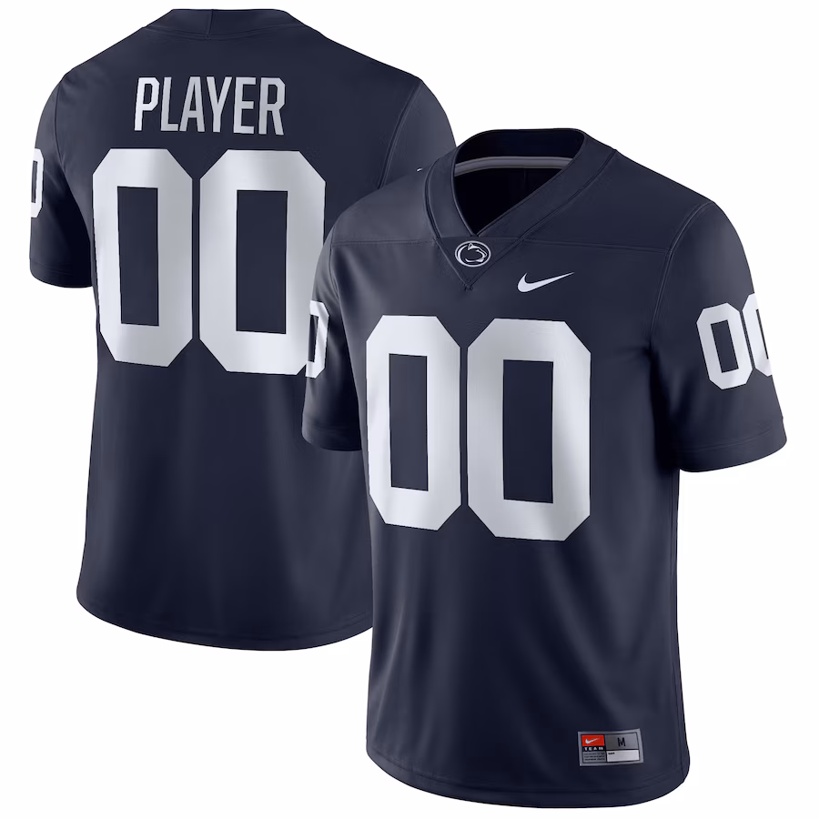 Penn State Nittany Lions Nike Pick-A-Player NIL Replica Football Jersey - Navy - Puhuasuan