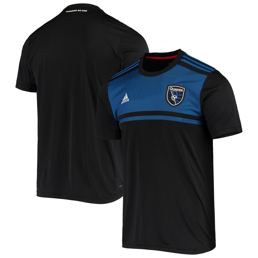 Men's San Jose Earthquakes adidas Black 2020 Replica Blank Primary AEROREADY Jersey - Puhuasuan
