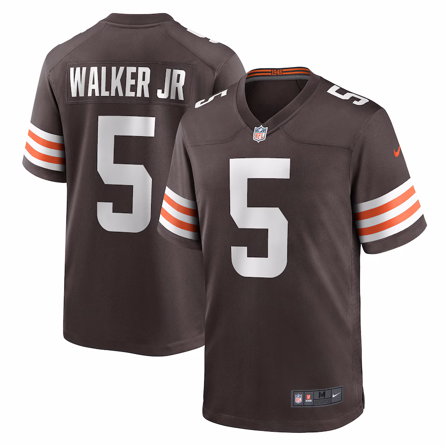 Men's Cleveland Browns Anthony Walker Jr. Nike Brown Player Game Jersey - Puhuasuan