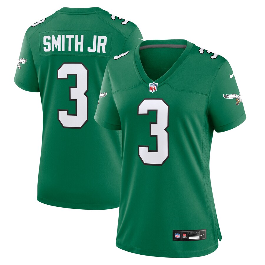 Women's Philadelphia Eagles Nolan Smith Nike Kelly Green Alternate Game Jersey - Puhuasuan