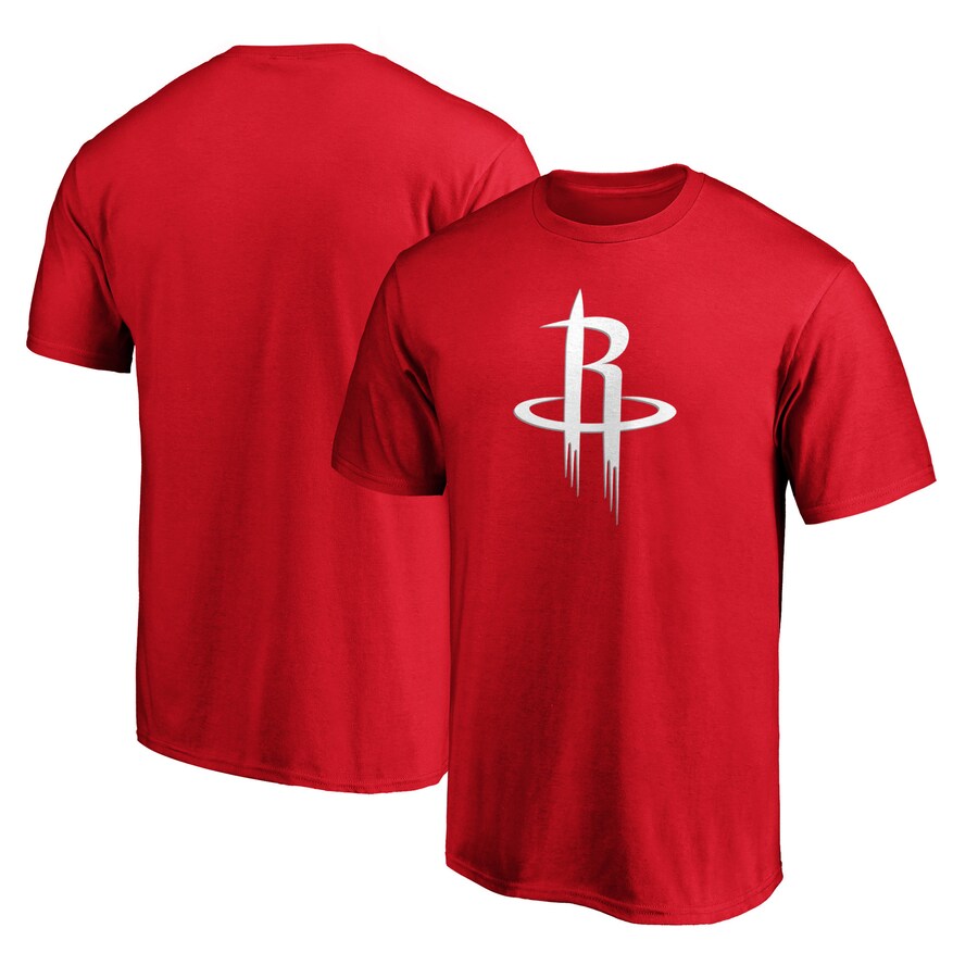 Men's Houston Rockets Red Logo T-Shirt - Puhuasuan