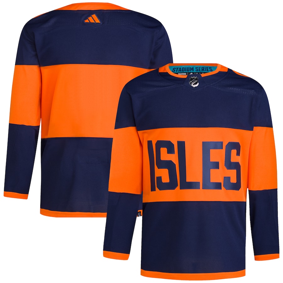 Men's New York Islanders adidas Navy 2024 NHL Stadium Series Primegreen Authentic Jersey - Puhuasuan