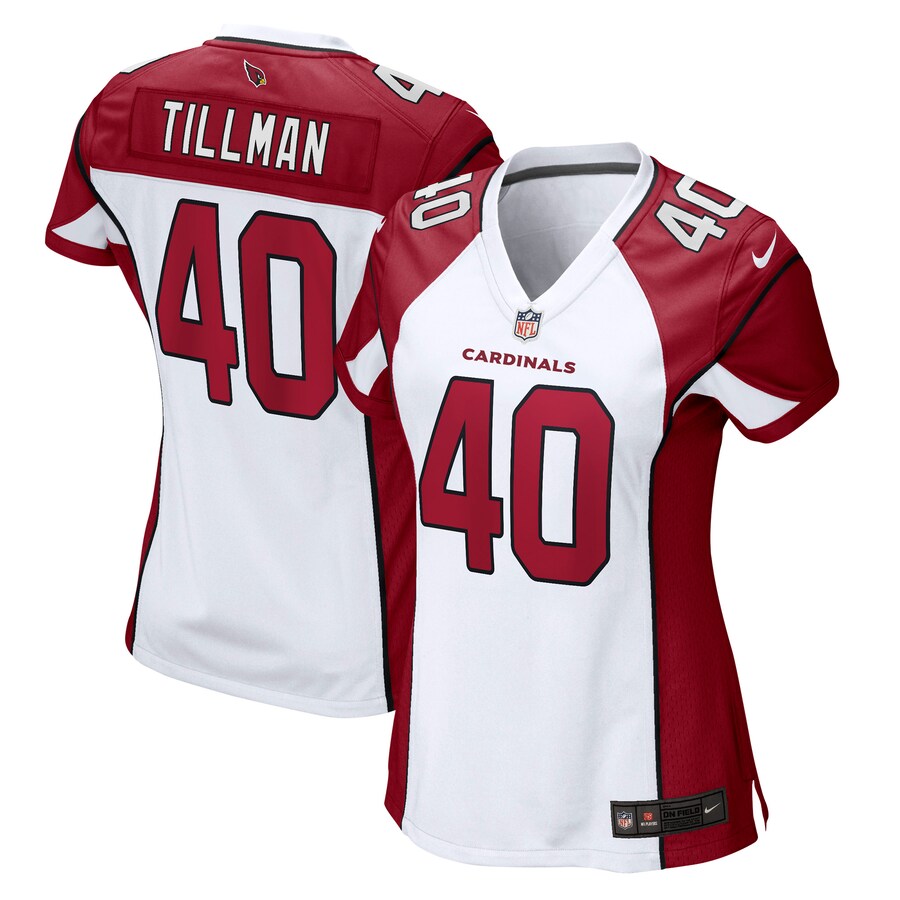 Women's Arizona Cardinals Pat Tillman Nike White Retired Game Jersey - Puhuasuan