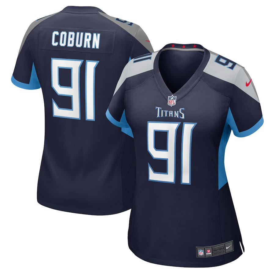 Women's Tennessee Titans Keondre Coburn Nike Navy Game Jersey - Puhuasuan