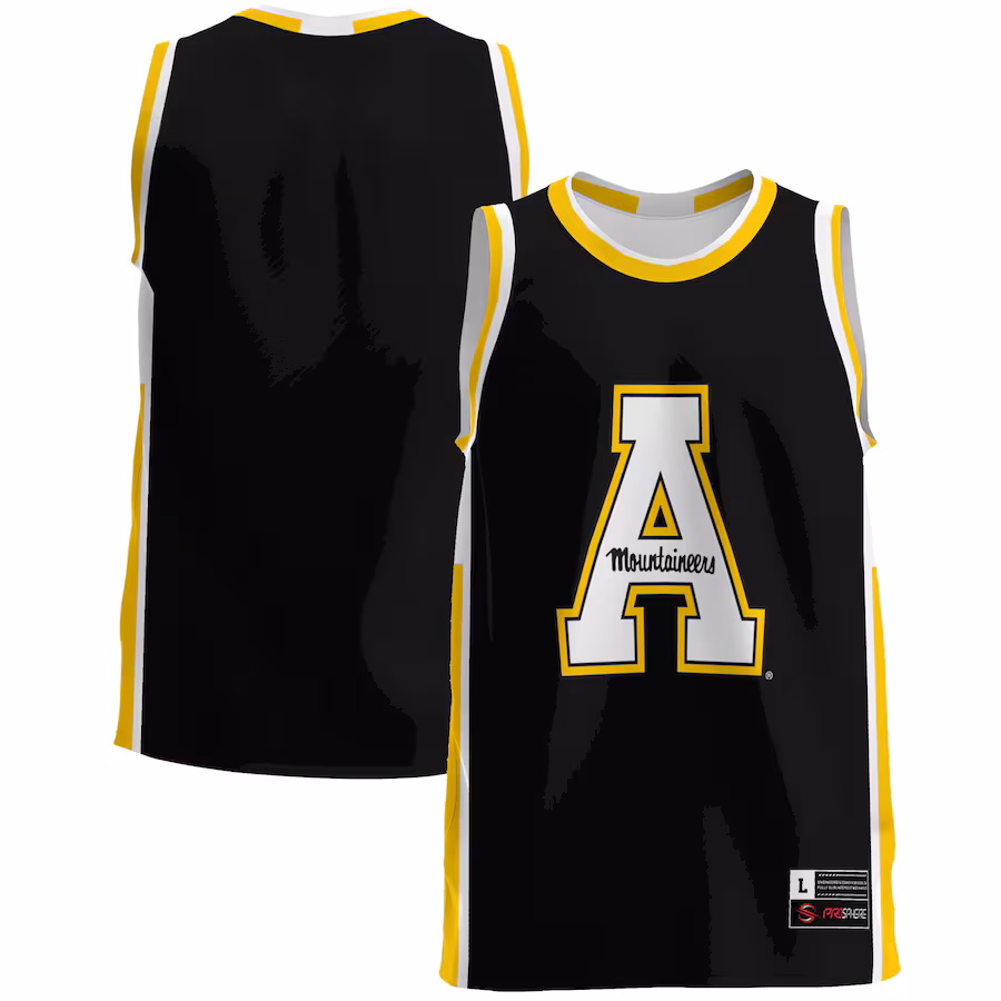 Men's GameDay Greats  Gold Appalachian State Mountaineers  Lightweight Basketball Jersey - Puhuasuan