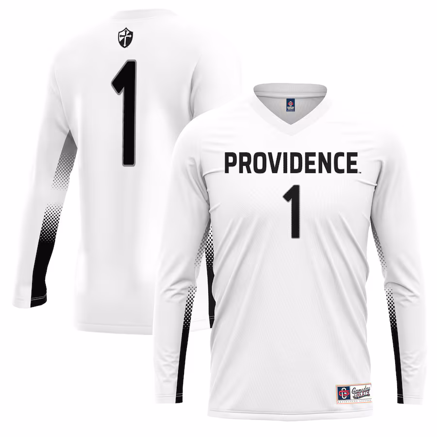 #1 Providence Friars GameDay Greats Unisex Lightweight Volleyball Jersey - White - Puhuasuan