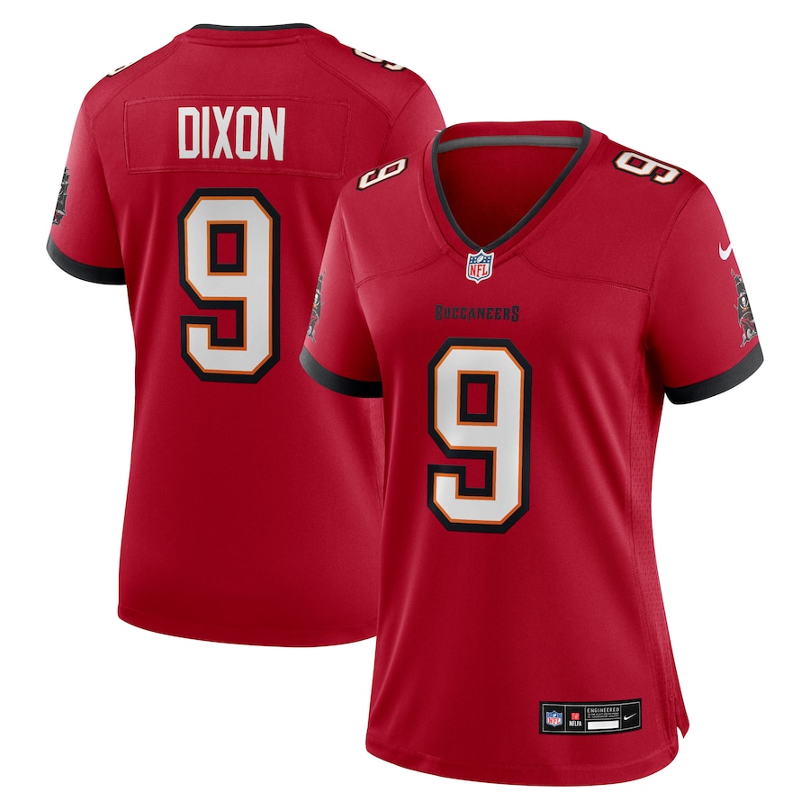 Women's Tampa Bay Buccaneers Riley Dixon Nike Red Team Game Jersey - Puhuasuan