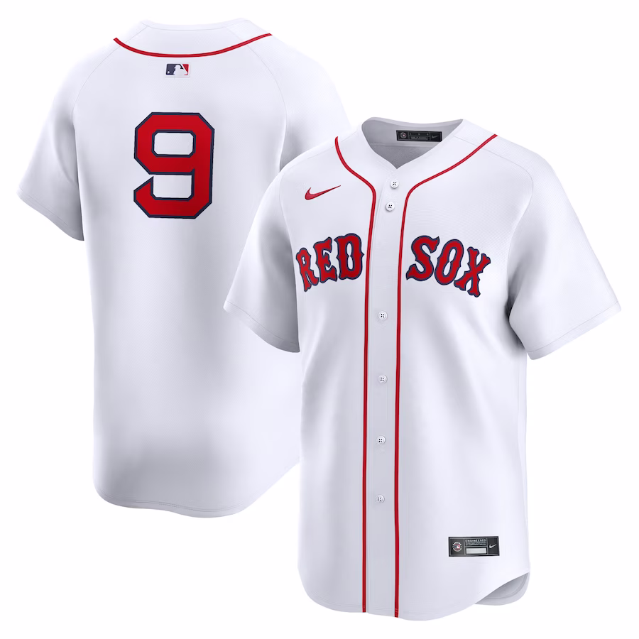Men's Boston Red Sox Ted Williams Nike White Home Limited Player Jersey - Puhuasuan