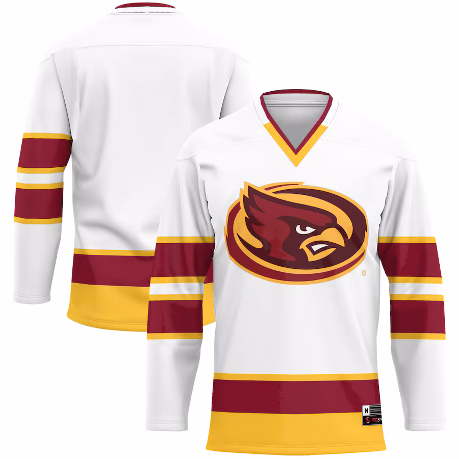 Men's GameDay Greats Cardinal Iowa State Cyclones Hockey Jersey - Puhuasuan