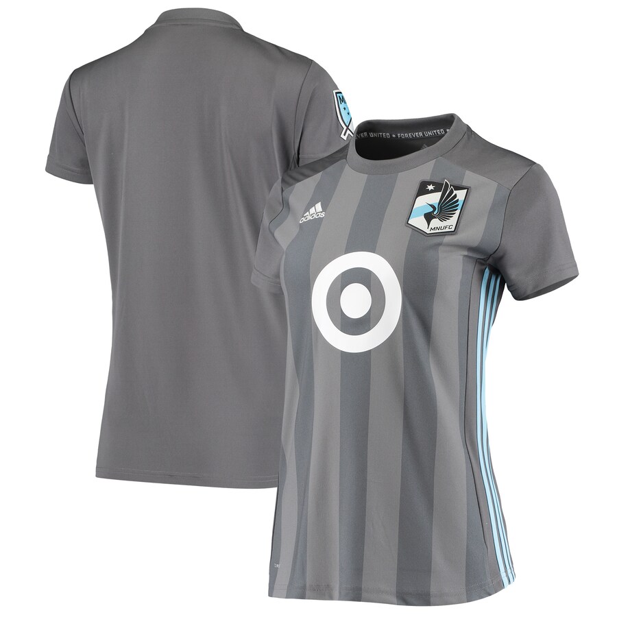 Women's Minnesota United FC adidas Gray 2018/19 Replica Primary Jersey - Puhuasuan