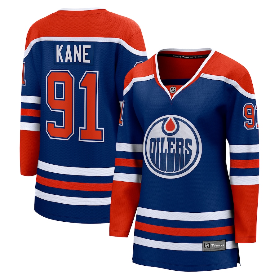 Women's Edmonton Oilers Evander Kane Fanatics Royal Home Breakaway Player Jersey - Puhuasuan