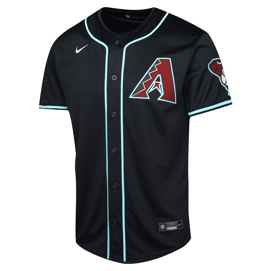 Men's Arizona Diamondbacks Corbin Carroll Nike Black Alternate Limited Player Jersey - Puhuasuan