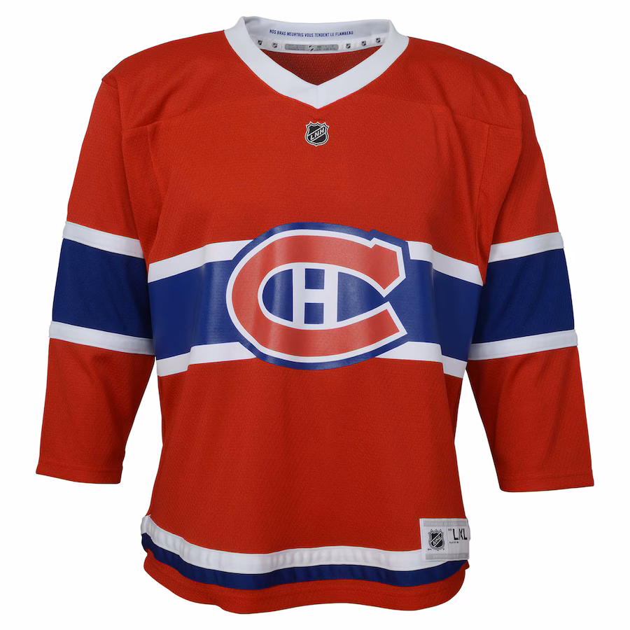 Youth Montreal Canadiens Red Replica Jersey - Puhuasuan