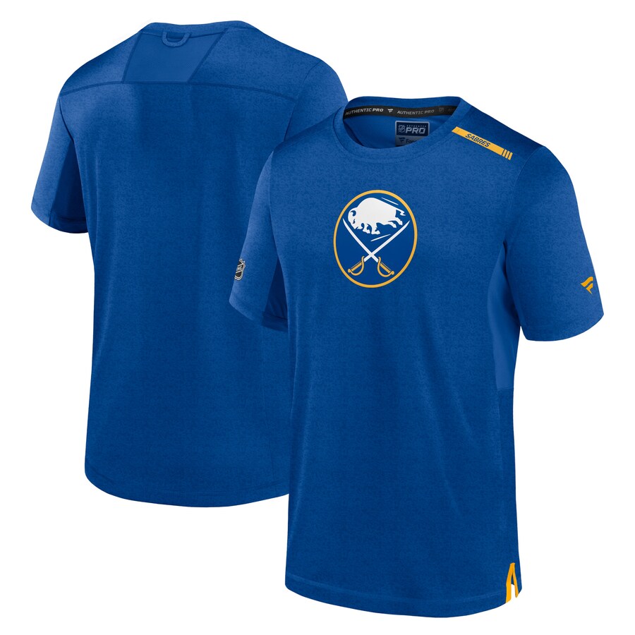 Men's Buffalo Sabres Fanatics Royal Authentic Pro Performance T-Shirt - Puhuasuan