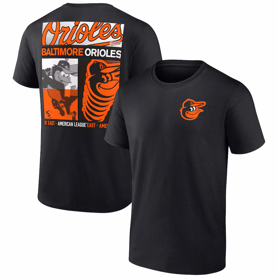 Men's Baltimore Orioles Black In Good Graces T-Shirt - Puhuasuan