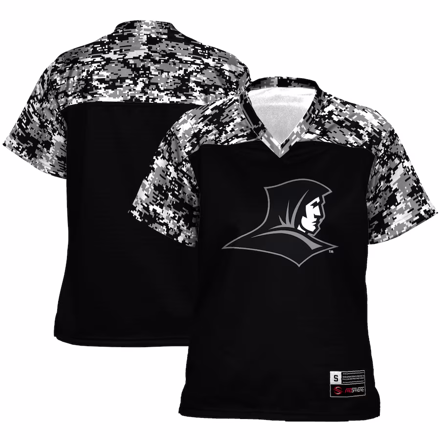 Providence Friars GameDay Greats Women's Camo Football Jersey - Black - Puhuasuan