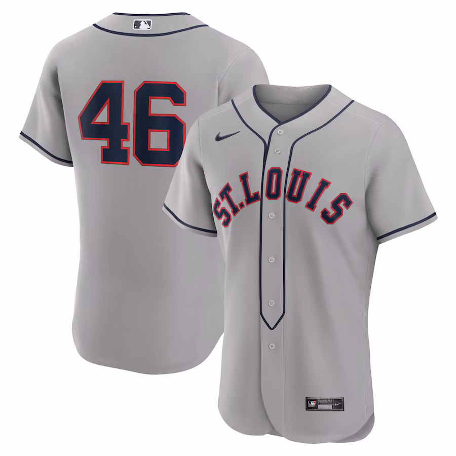 Men's St. Louis Cardinals Paul Goldschmidt Nike Gray 2024 Rickwood Classic Authentic Player Jersey - Puhuasuan