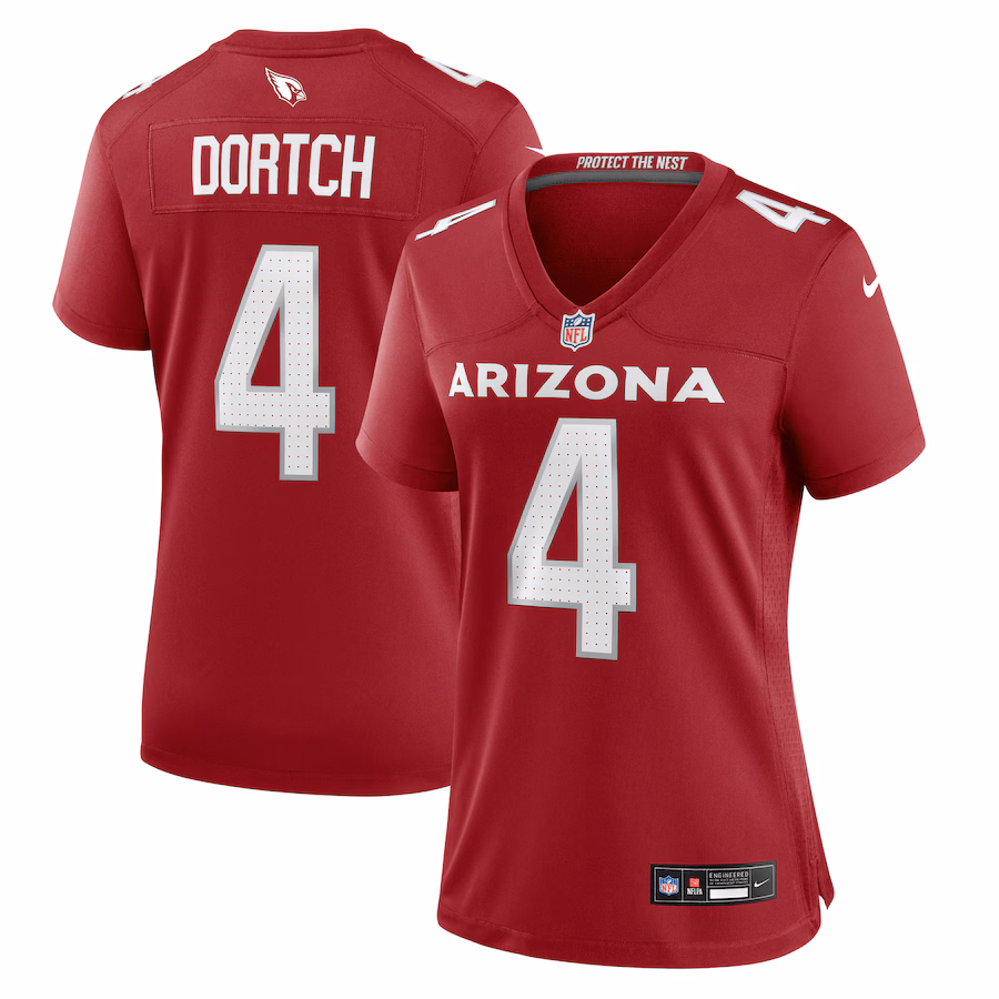 Women's Arizona Cardinals Greg Dortch Nike Cardinal Team Game Jersey - Puhuasuan
