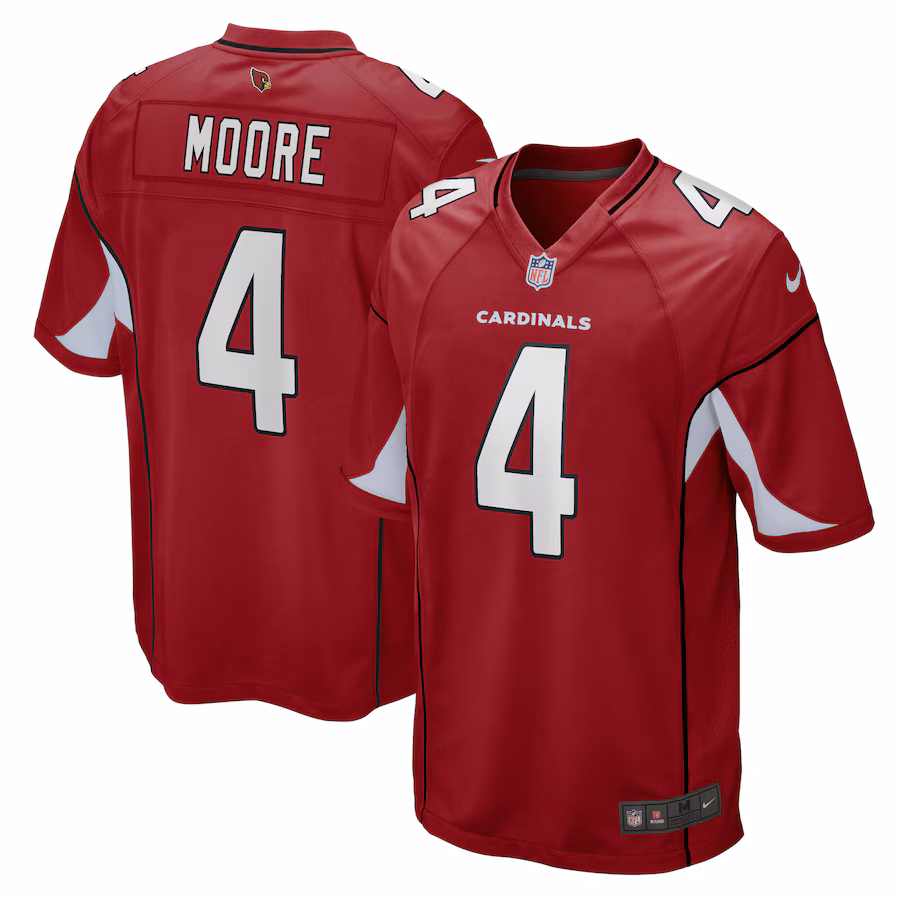 Men's Arizona Cardinals Rondale Moore Nike Cardinal Team Game Jersey - Puhuasuan