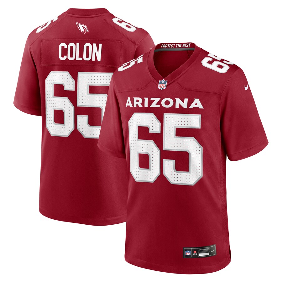 Men's Arizona Cardinals Trystan Colon Nike  Cardinal Team Game Jersey - Puhuasuan