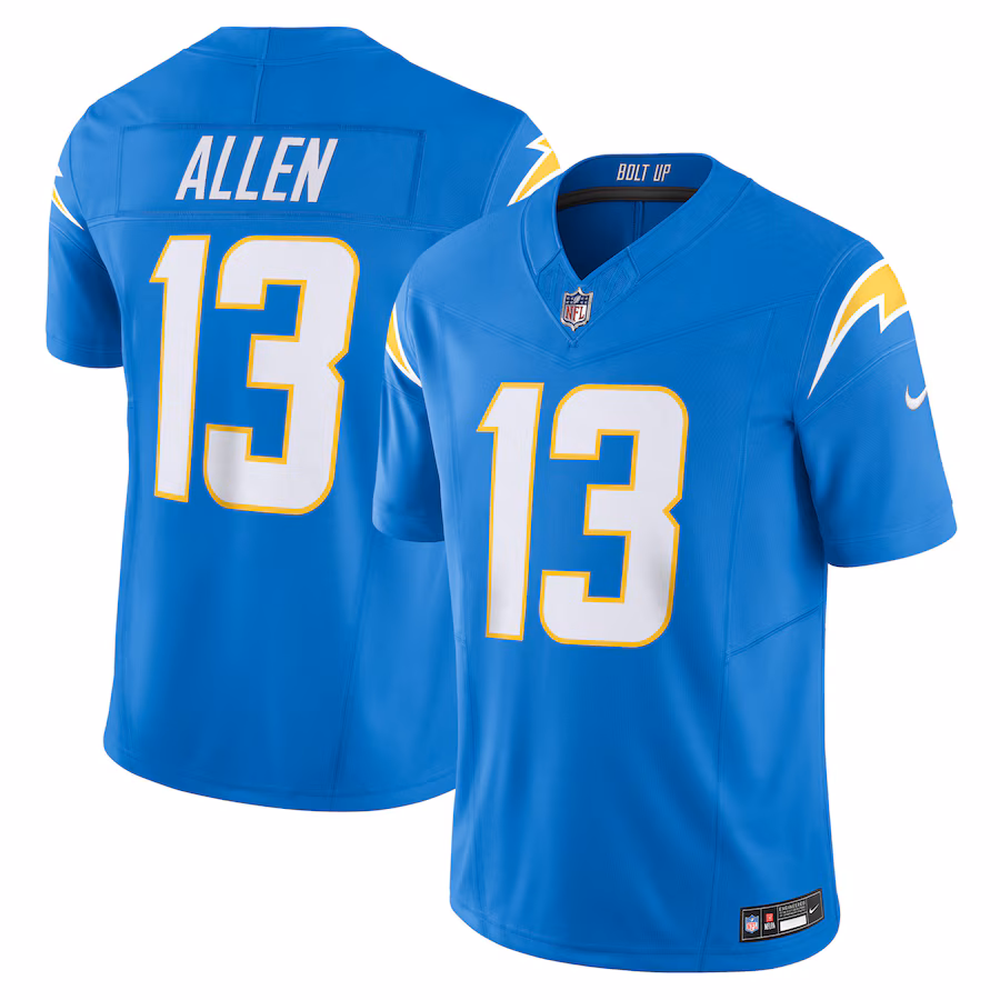 Men's Los Angeles Chargers Keenan Allen Nike Powder Blue Vapor F.U.S.E. Limited Jersey - Puhuasuan