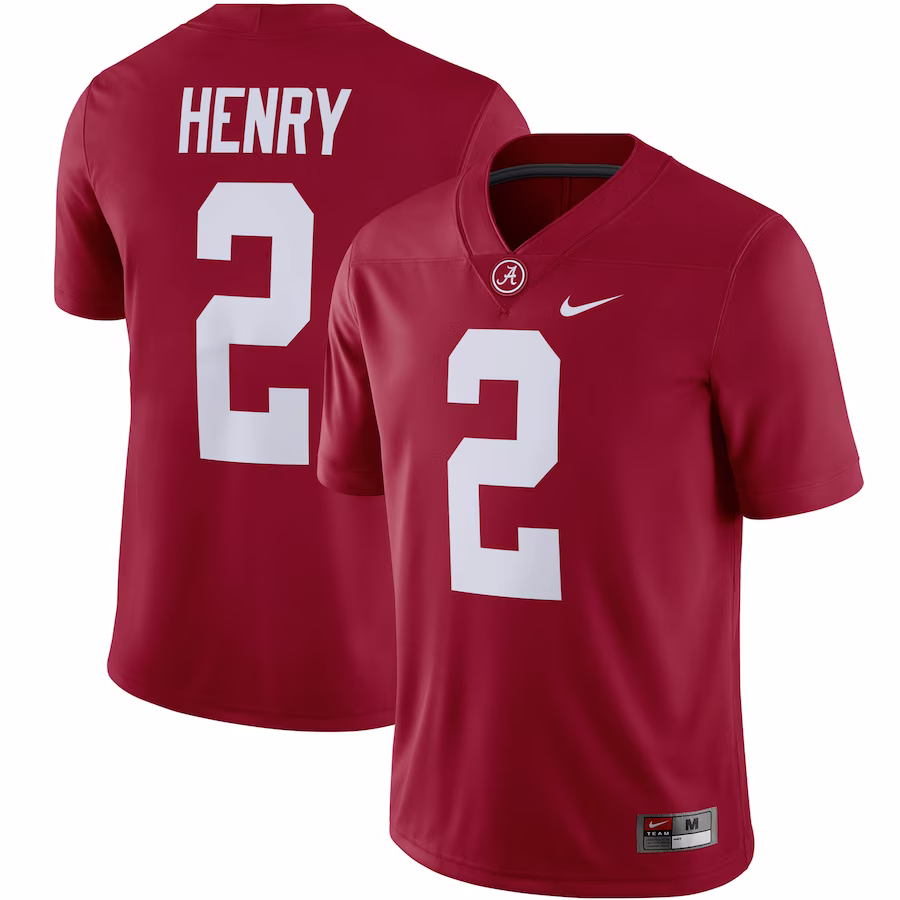 Derrick Henry Alabama Crimson Tide Nike Alumni Player Game Jersey - Crimson - Puhuasuan