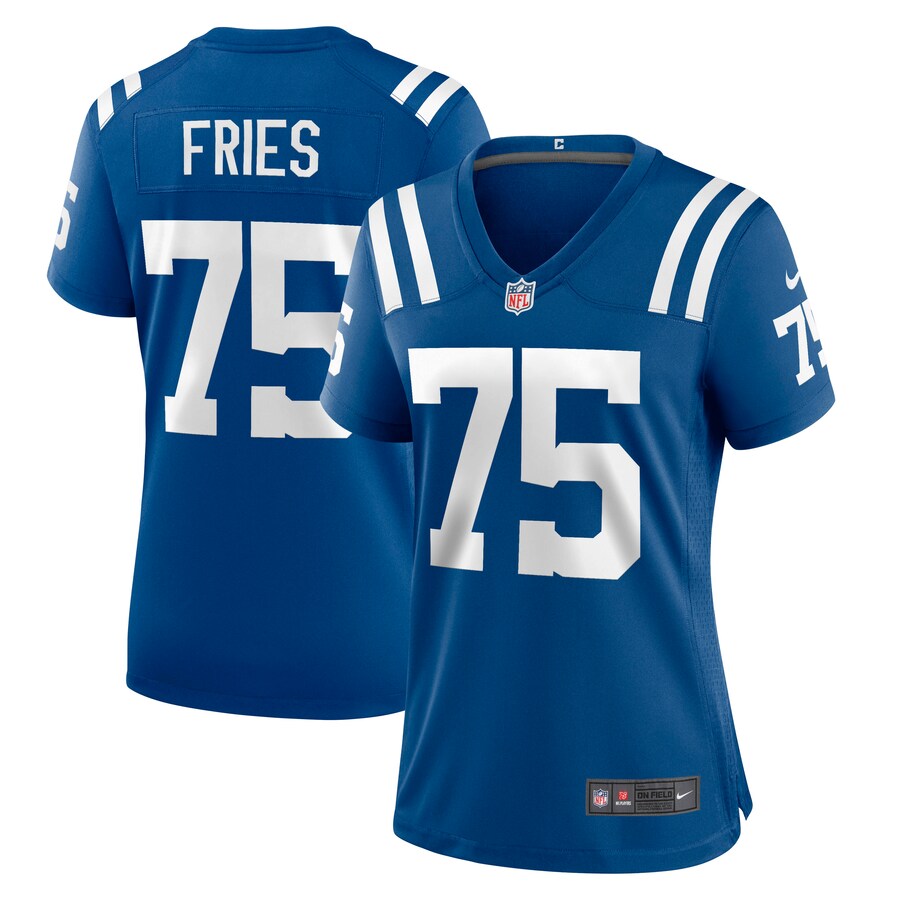 Women's Indianapolis Colts Will Fries Nike Royal Game Jersey - Puhuasuan