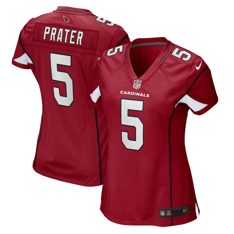 Women's Arizona Cardinals Matt Prater Nike Cardinal Game Jersey - Puhuasuan