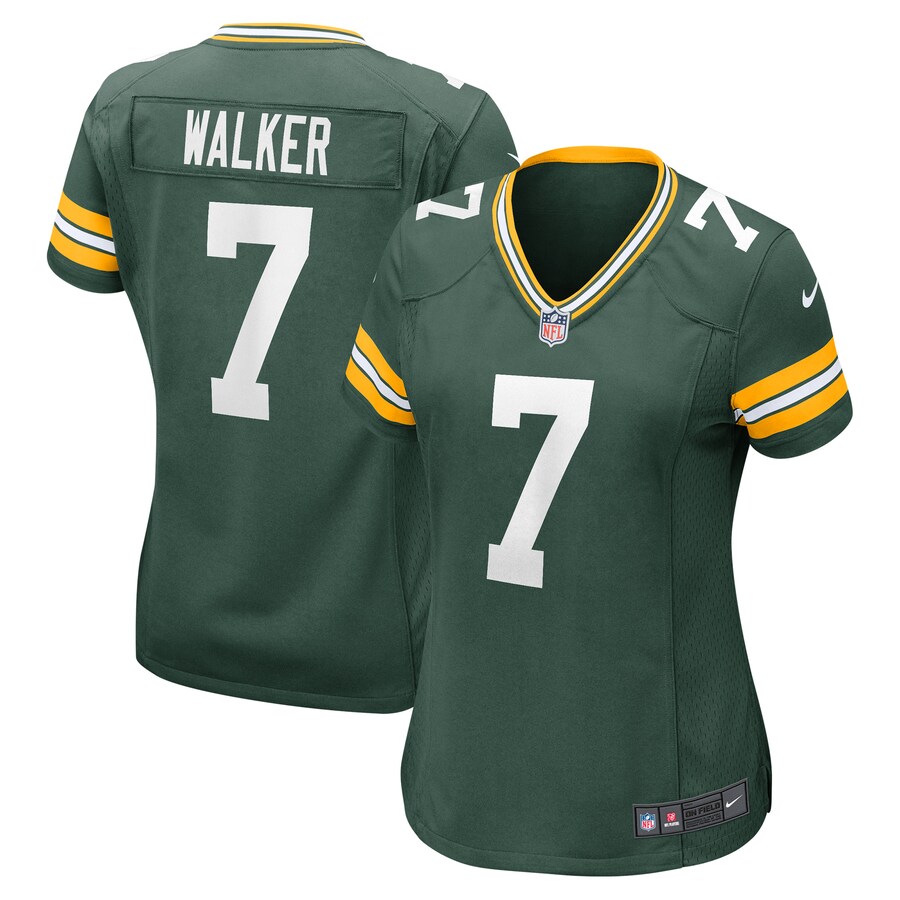 Women's Green Bay Packers Quay Walker Nike Green Player Game Jersey - Puhuasuan