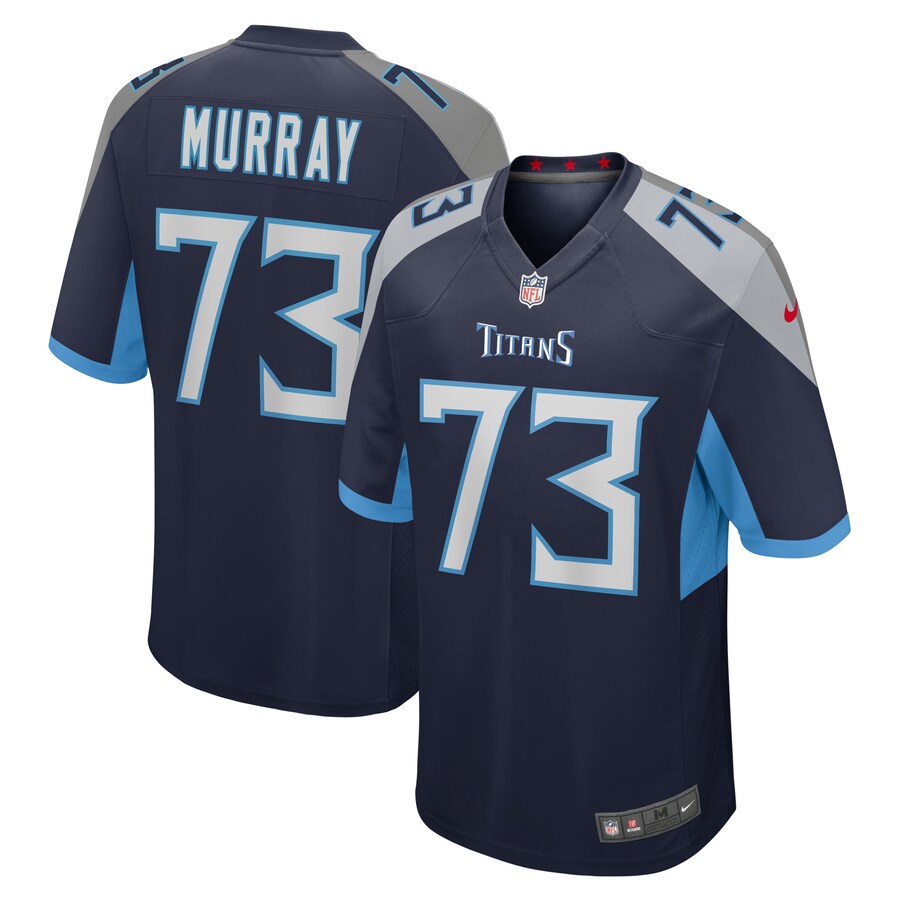 Men's Tennessee Titans Justin Murray Nike  Navy Team Game Jersey - Puhuasuan