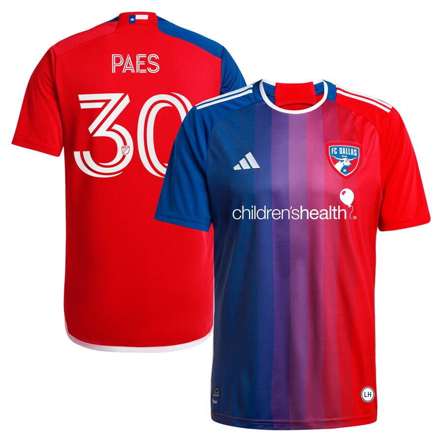 Men's FC Dallas Maarten Paes adidas Navy 2024 After Burner Replica Player Jersey - Puhuasuan