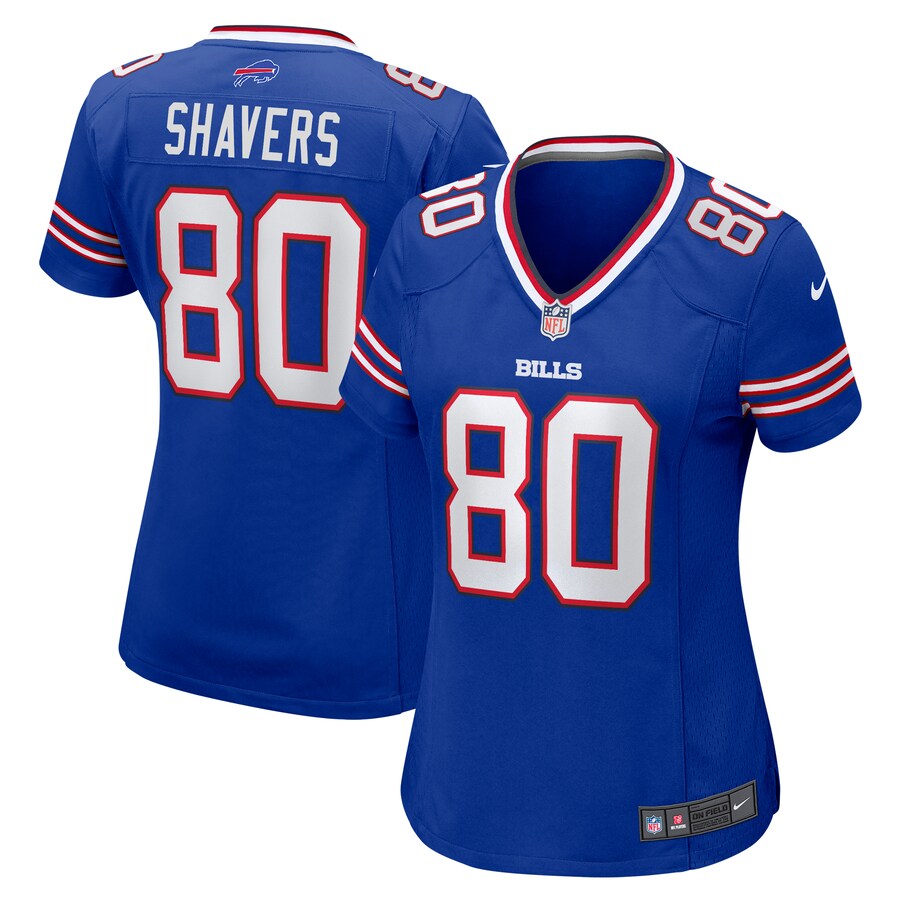 Women's Buffalo Bills Tyrell Shavers Nike Royal Team Game Jersey - Puhuasuan