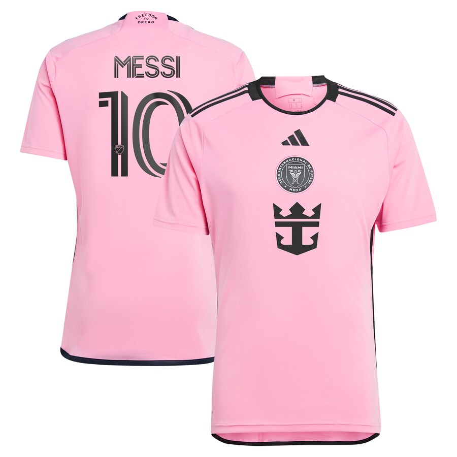 Men's Inter Miami CF Lionel Messi adidas Pink 2024 2getherness Replica Player Jersey - Puhuasuan