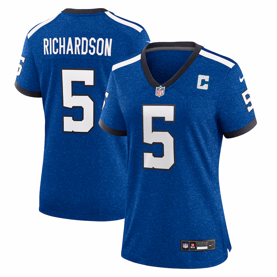 Women's Indianapolis Colts Anthony Richardson Nike Royal Player Jersey - Puhuasuan
