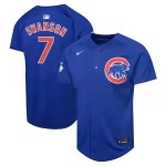 Youth Chicago Cubs Dansby Swanson Nike Royal Alternate Limited Player Jersey - Puhuasuan