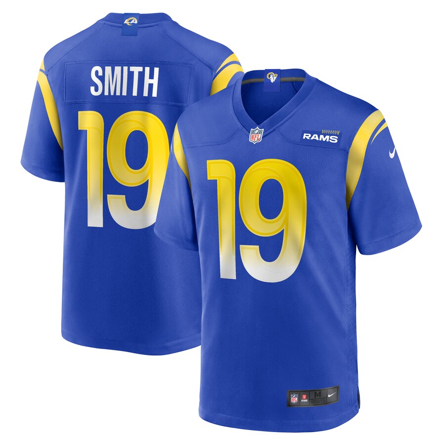 Men's Los Angeles Rams Xavier Smith Nike Royal Home Game Jersey - Puhuasuan